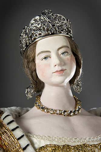 Queen Victoria 1837 (v1) , Shown Here In Her Coronation Robes, Was