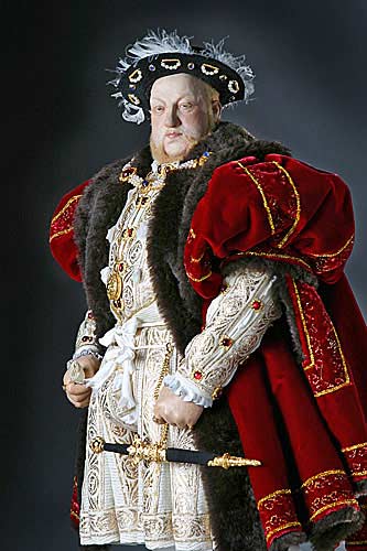 Portrait of Henry VIII aka. Henry VIII of England, Henry Tudor from Historical Figures of England